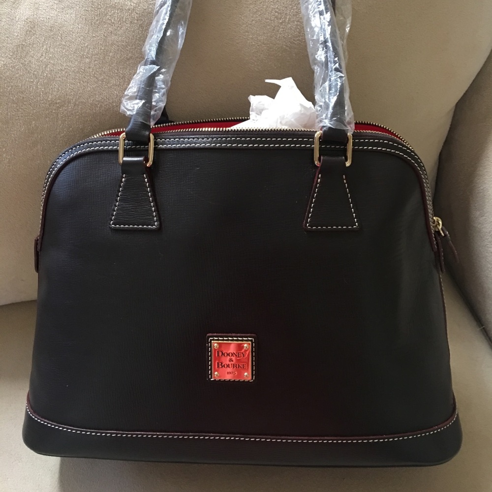 New Dooney and Burke Domed Satchel